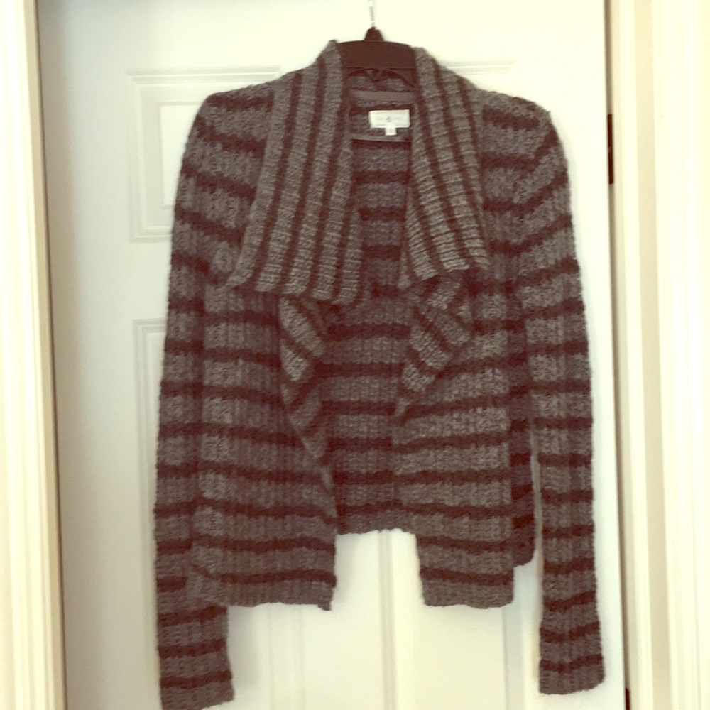 Striped cardigan